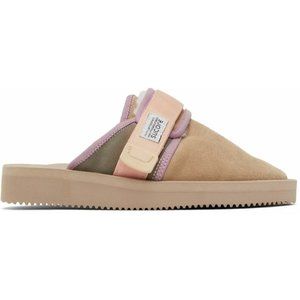 Suicoke ZAVO Mab Leather Shearling Slippers Clogs Mules Sandals EU 41 US 10